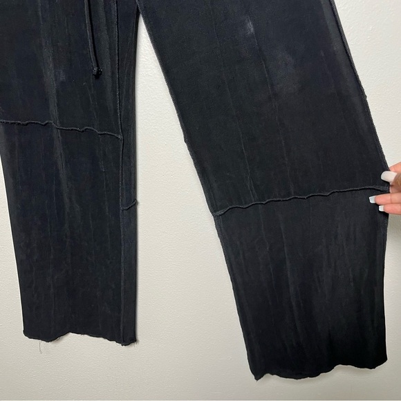 Chico's Travelers Women Pants Small Black High Rise Wide Leg Lagenlook Pull On - Picture 2 of 6